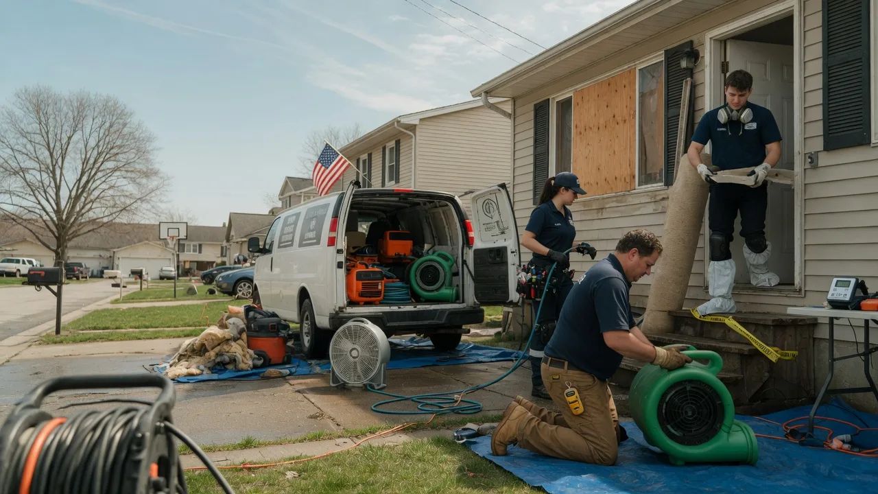 Water Damage Restoration in Ankeny, IA near me